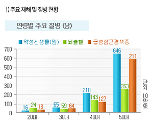 연령별주요질병(남)