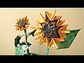 해바라기 꽃접기 동영상