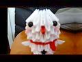 눈사람 종이접기동영상